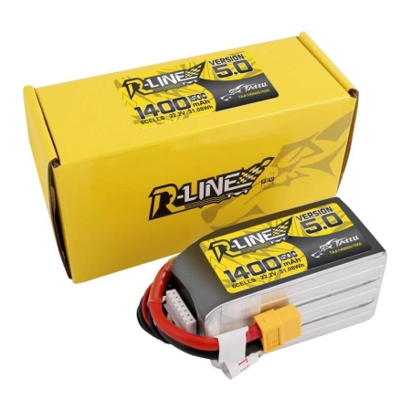Akumulator TATTU R-Line 5.0 1400mAh 22.2V 150C 6S1P XT60