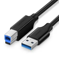 Kabel UGREEN US210 USB-A-USB-B 2m (czarny)