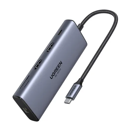 Hub USB-C UGREEN CM639 10-portowy PD 100W