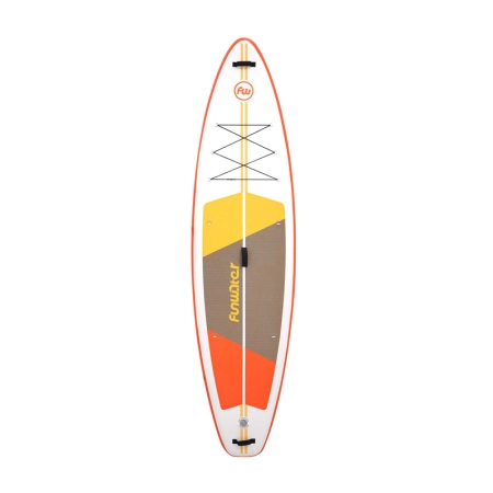 Deska do pływania SUP FunWater SUPFW69B 3,35m (pomarańczowo-biała)