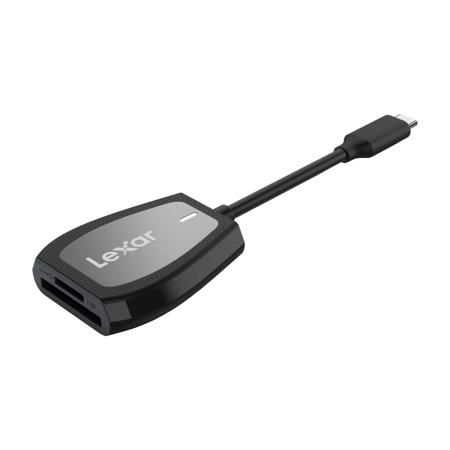 Czytnik kart pamięci Lexar Dual-Slot SD/microSD, USB-C