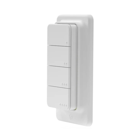 Smart pilot z 4 przyciskami Shelly BLU RC Button 4 ZB ZigBee