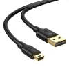 Kabel UGREEN US132 USB-A-mini USB 3m (czarny)