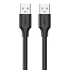 Kabel UGREEN US128 USB-A-USB-A 3m (czarny)