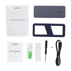 Obudowa dysku UGREEN CM777 M.2 NVMe/SATA USB-C