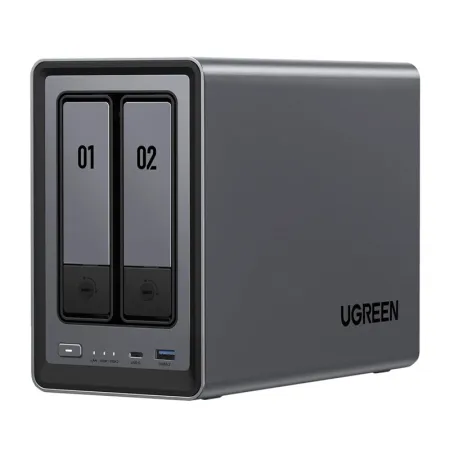 Serwer plików NAS Ugreen DXP2800, 2-dyskowy, Intel N100, 8GB DDR5, 2.5GbE, 4K HDMI