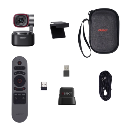 Kamera internetowa OBSBOT Tiny 3 z pilotem i mikrofonem