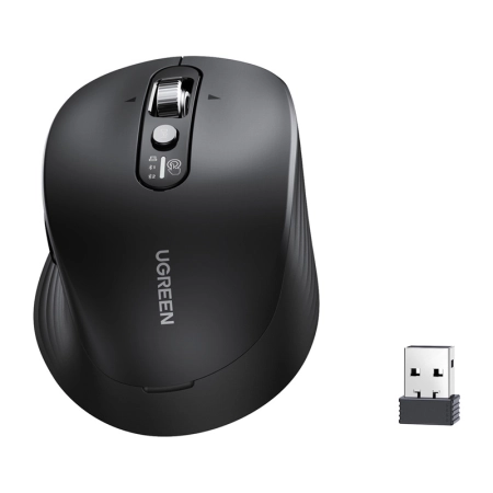 Mysz bezprzewodowa UGREEN M752 BT+2.4GHz (czarna)
