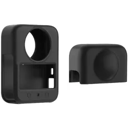 Osłona silikonowa PULUZ DJI Osmo 360 z soczewką (czarna)