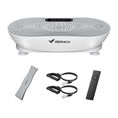 Platforma wibracyjna MERACH MR-2533W1-EU (biała)