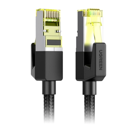 Kabel RJ45 UGREEN NW150 Cat.7 10m (czarny)