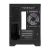 Obudowa komputerowa DARKFLASH FT418 + 6 wentylatorów ARGB (czarna)