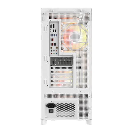 Obudowa komputerowa DARKFLASH AIRNOVA + 3 wentylatory (biała)