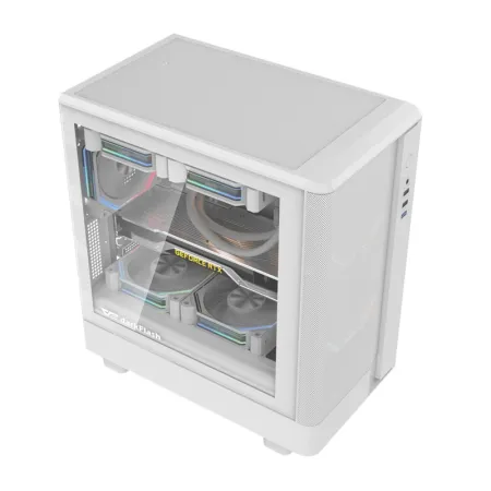 Obudowa komputerowa DARKFLASH DB330M Mesh (biała)