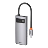Hub USB-C BASEUS Metal Gleam Series 4-portowy