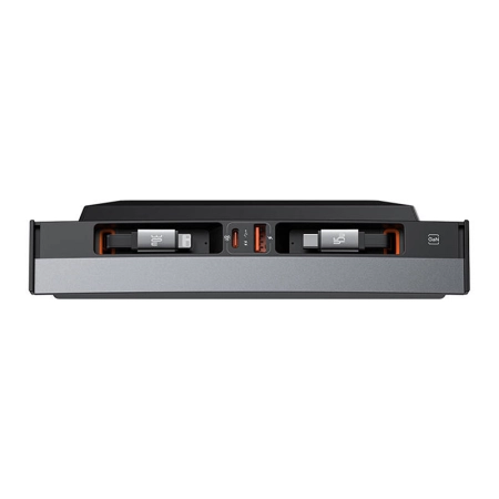 Hub BASEUS T-Space USB-C-Lightning (czarny)