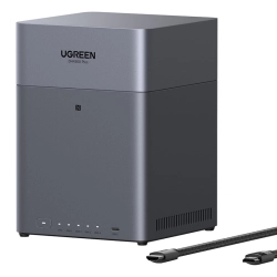 Serwer plików NAS Ugreen DH4300 Plus, 4-dyskowy, A76+A55, 8GB DDR4, 2.5GbE, 4K + kabel HDMI Serwer plików NAS Ugreen DH4300 Plus, 4-dyskowy, A76+A55, 8GB DDR4, 2.5GbE, 4K + kabel HDMI