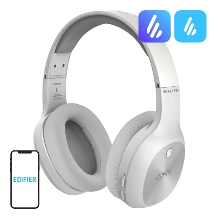 Słuchawki nauszne EDIFIER W800BT Plus aptX (białe)