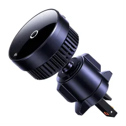 Uchwyt samochodowy BASEUS MagPro ładowarka Qi2 15W (czarny) Uchwyt samochodowy BASEUS MagPro ładowarka Qi2 15W (czarny)
