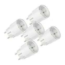 Gniazdko smart SHELLY Plug S MTR Gen3 12A 5 szt. (biała)