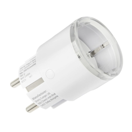 Gniazdko smart SHELLY Plug S MTR Gen3 12A 5 szt. (biała)