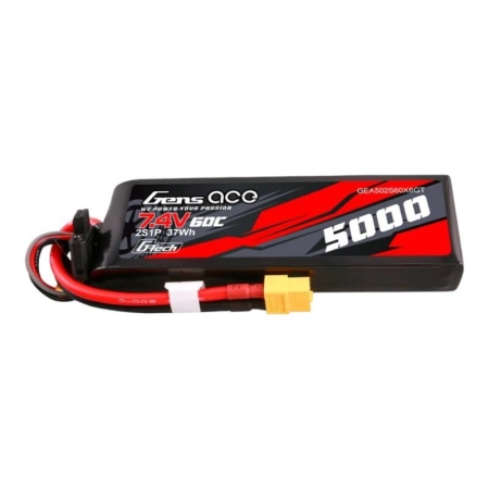 Akumulator GENS ACE G-Tech 5000mAh 7.4V 60C 2S1P XT60
