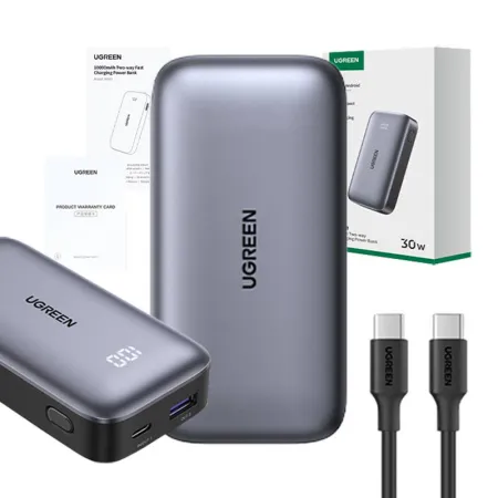 Powerbank UGREEN Nexode PB502 10000mAh 30W USB USB-C (czarny)
