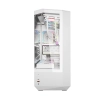 Obudowa komputerowa DARKFLASH DY460 + 4 wentylatory ARGB (biała)