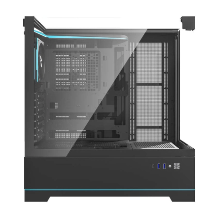 Obudowa komputerowa DARKFLASH DY450 PRO + 1 wentylator (czarna)