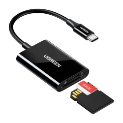 Czytnik kart UGREEN CM265 2w1 USB-C Czytnik kart UGREEN CM265 2w1 USB-C