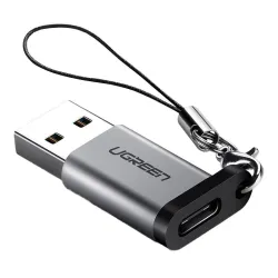 Adapter UGREEN US276 USB-A-USB-C (szary)