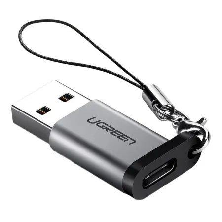 Adapter UGREEN US276 USB-A-USB-C (szary)