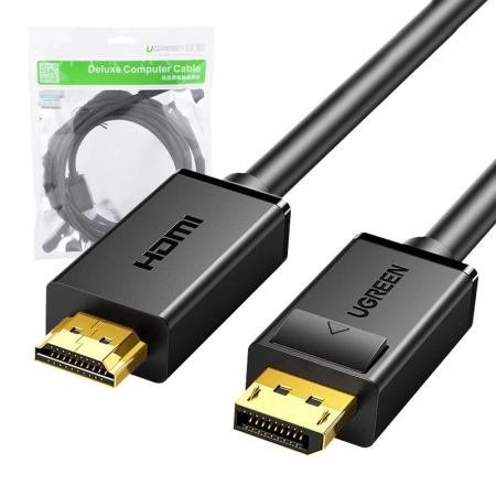 Kabel UGREEN DP101 DisplayPort-HDMI 1.5m (czarny)