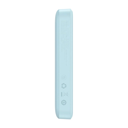 Powerbank magnetyczny Baseus Magnetic Mini 10000mAh, USB-C 20W MagSafe (niebieski)