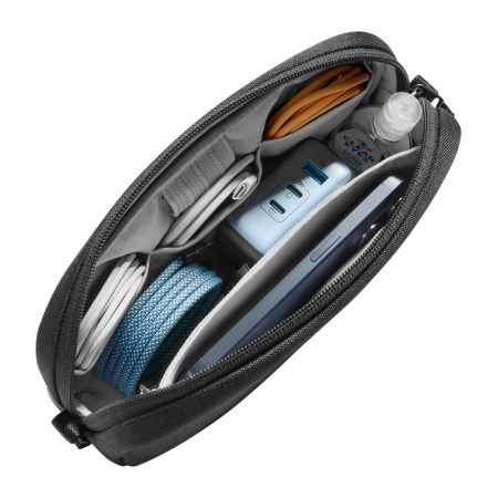 Etui na akcesoria TOMTOC Light-T12 1L (czarne)