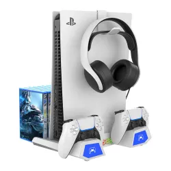 Podstawka do konsoli IPEGA PG-P5S023 do PS5/PS5 Slim (biała)