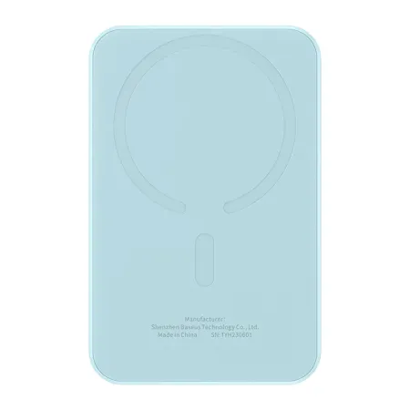 Powerbank BASEUS Magnetic Mini 5000mAh 20W USB-C (niebieski)