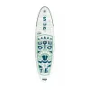 Deska do pływania SUP FunWater Tiki SUPFW05D 3,2m (zielona)