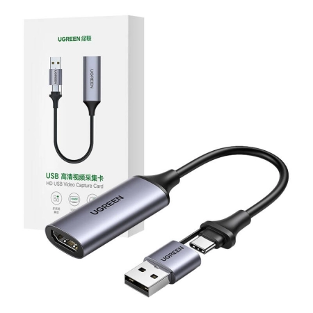 Karta przechwytywania UGREEN CM489 HDMI USB/USB-C