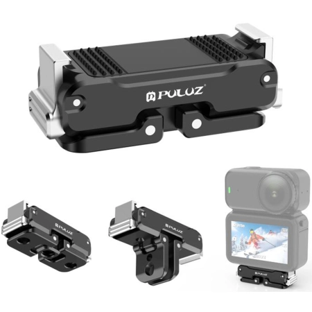 Magnetyczny Uchwyt Metalowy PULUZ do DJI Osmo Nano (Czarny)