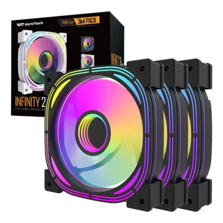 Wentylator PC DARKFLASH INF24 3w1 ARGB (czarny)