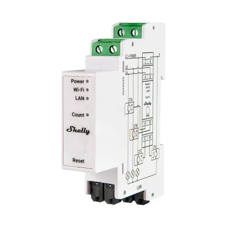 Licznik energii SHELLY Pro 3EM 120A Wi-Fi/Bluetooth