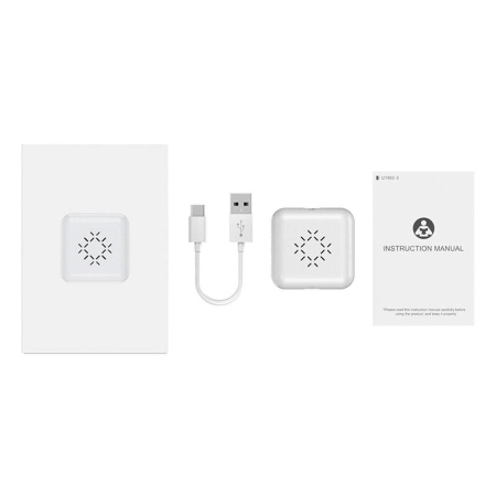 Bezprzewodowy adapter Carlinkit U2W Mini Apple Carplay (biały)