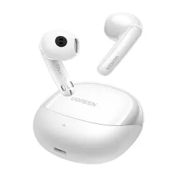 Słuchawki douszne Ugreen HiTune H6 Pro Hybrid z redukcją szumów WS203 (białe)