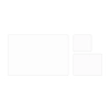 Szkło hartowane 3w1 TELESIN do GoPro Hero 13 Black