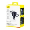 Ładowarka samochodowa BASEUS Enjoyment Max 60W 2xUSB-C (czarna)