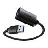 Kabel BASEUS AirJoy USB-A-USB-A przedłużacz 2m (czarny)