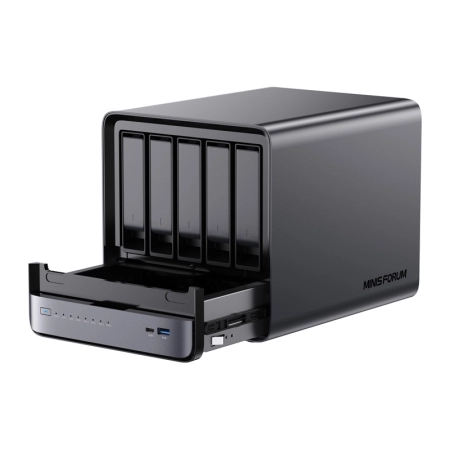 Mini PC MINIS FORUM NAS N5 Pro Ryzen AI 9 HX Pro 370