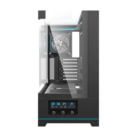 Obudowa komputerowa DARKFLASH DY450 PRO + 1 wentylator (czarna)