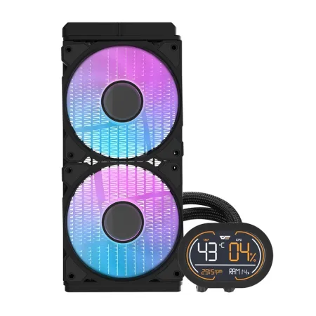 Chłodzenie wodne CPU DARKFLASH DH240D v2 120mm (czarne)